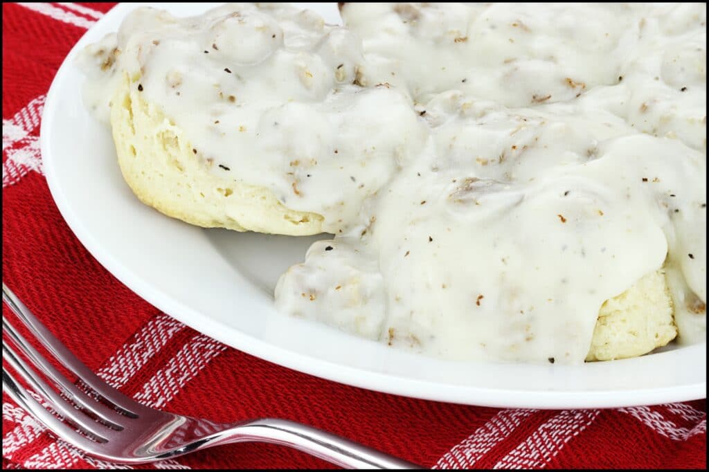 biscuits and gravy