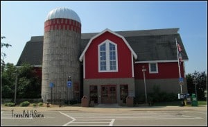 Main Outside Building at I 35 RestArea