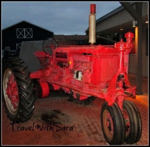 Tractor at Machine Shed