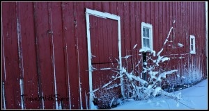 Barn and Snow