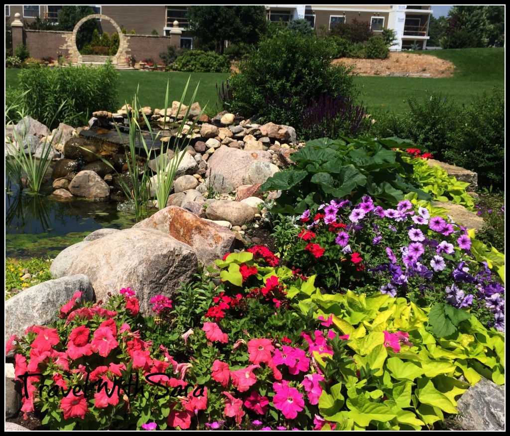 stream in gardens