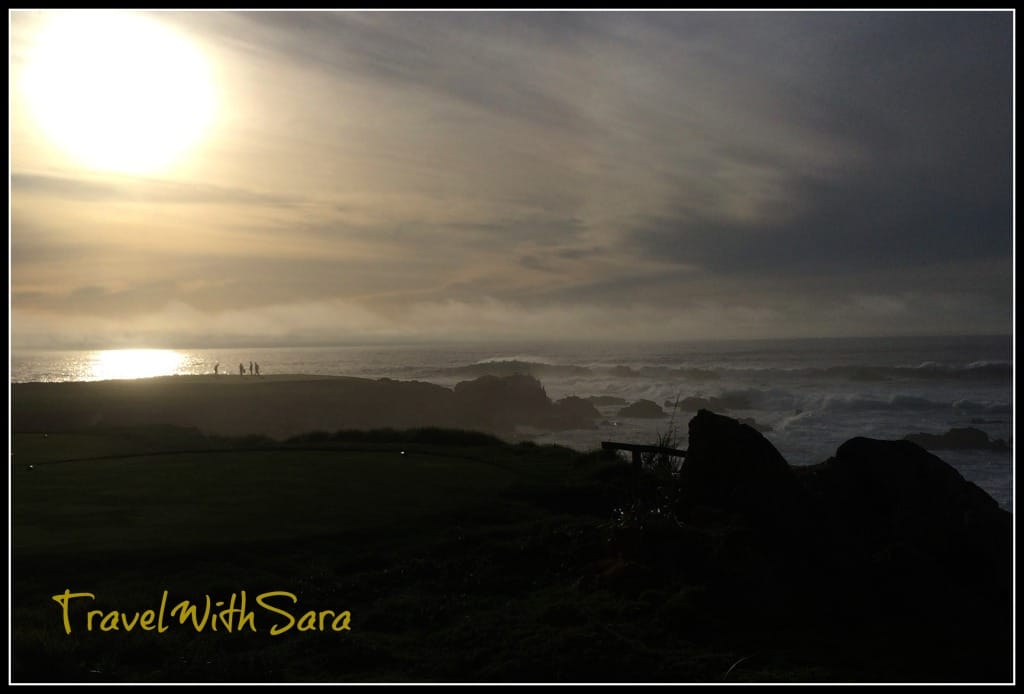 Golfers On 17 Mile Drive