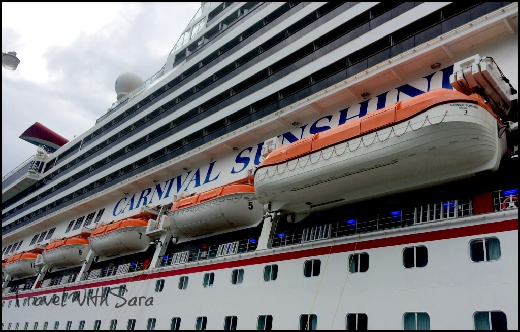 Carnival Sunshine In Port