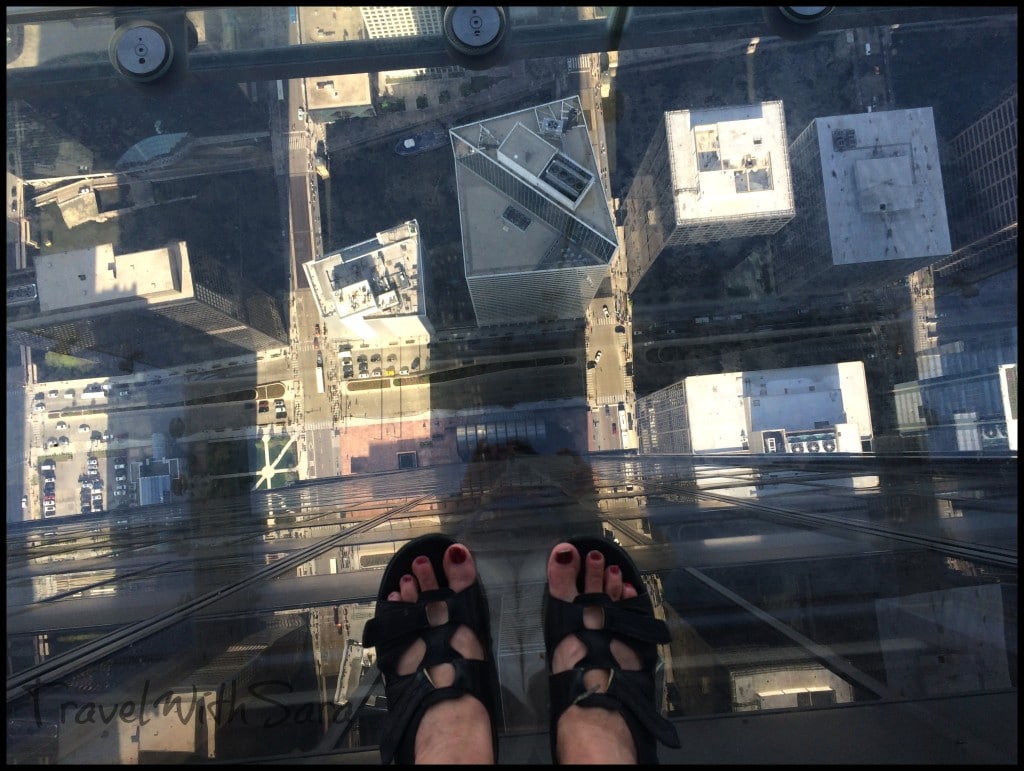 Feet on Skydeck