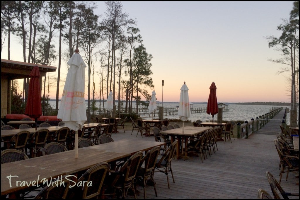 Outdoor seating Cayman Grill