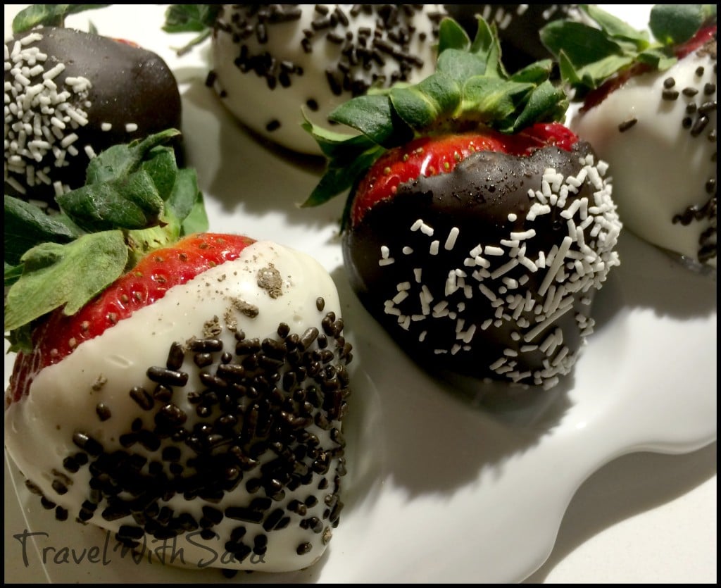 Strawberries at the Sheraton Chicago