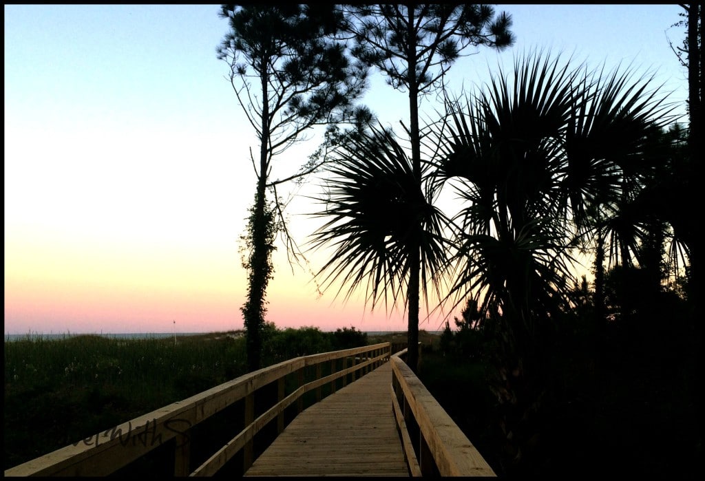 walkway to beach