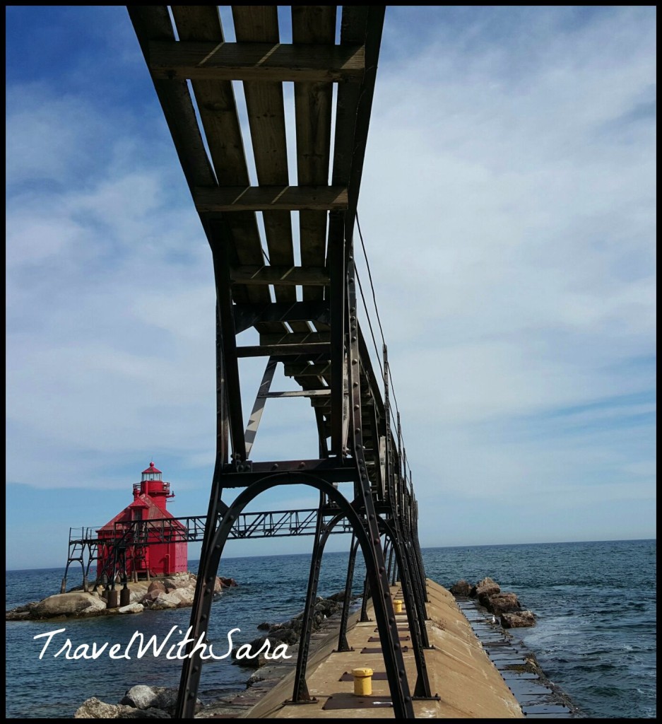 walkway to lighthouse