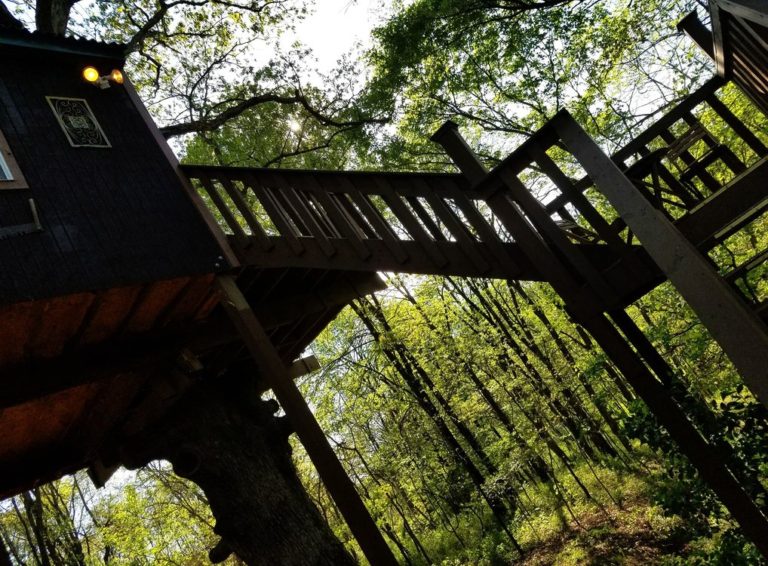 Timber Ridge Outpost And Cabins In Illinois Offers Treehouses For Your Glamping Experience