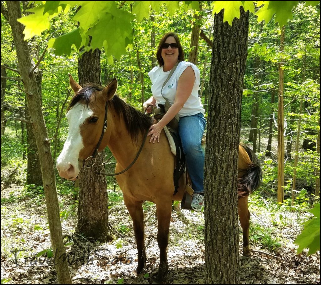Sara on horse