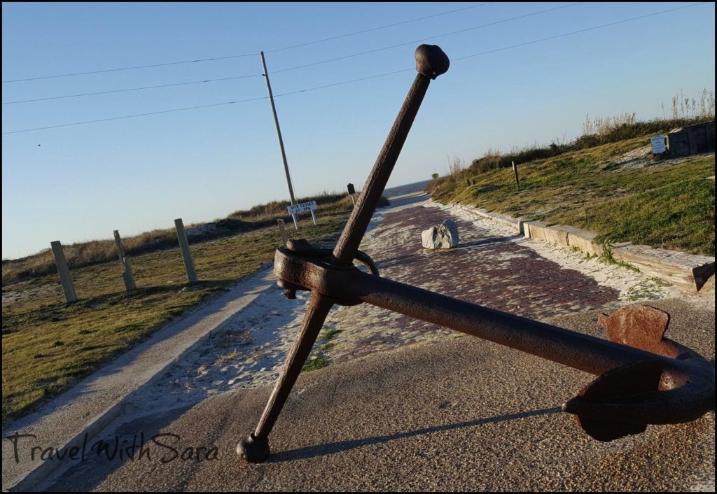 Anchor at Fort Morgan