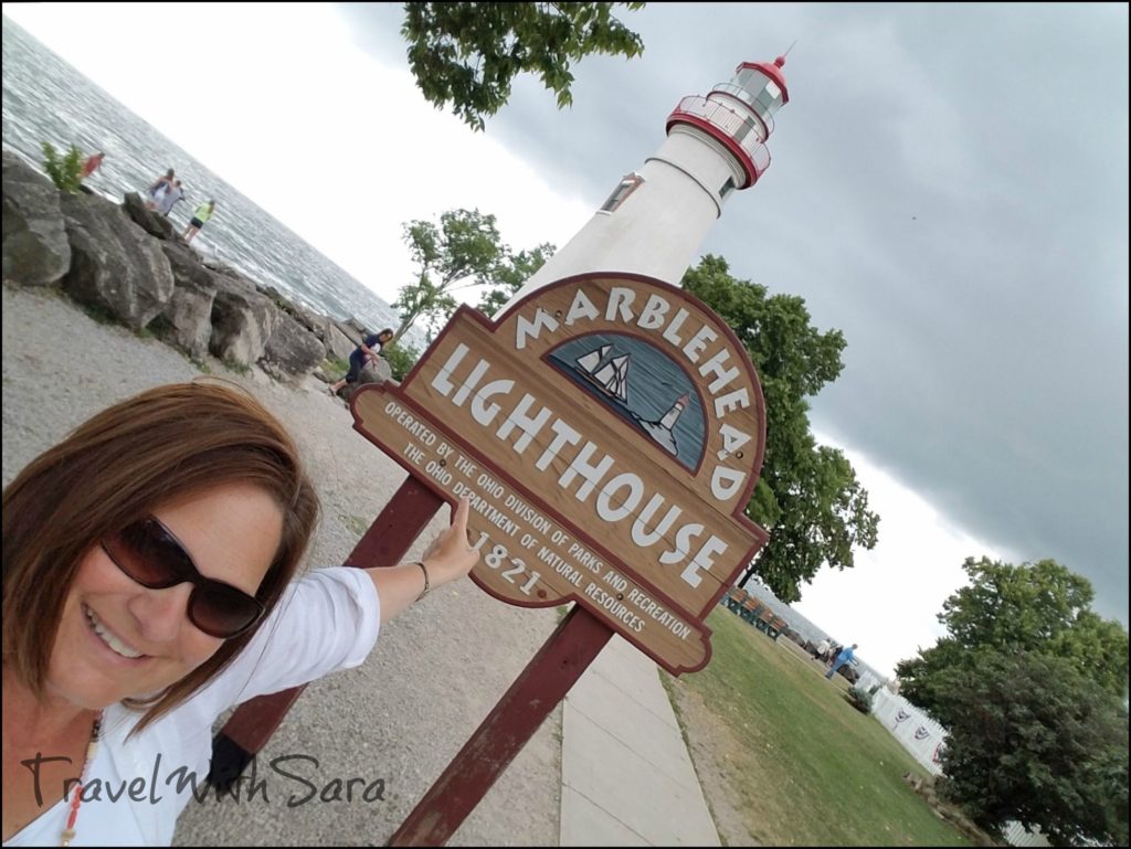 Sara and Marblehead Lighthouse