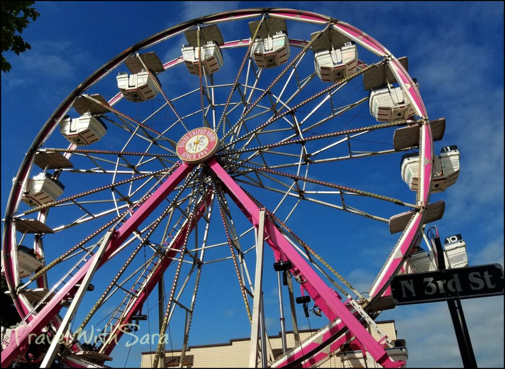 ferris wheel in park