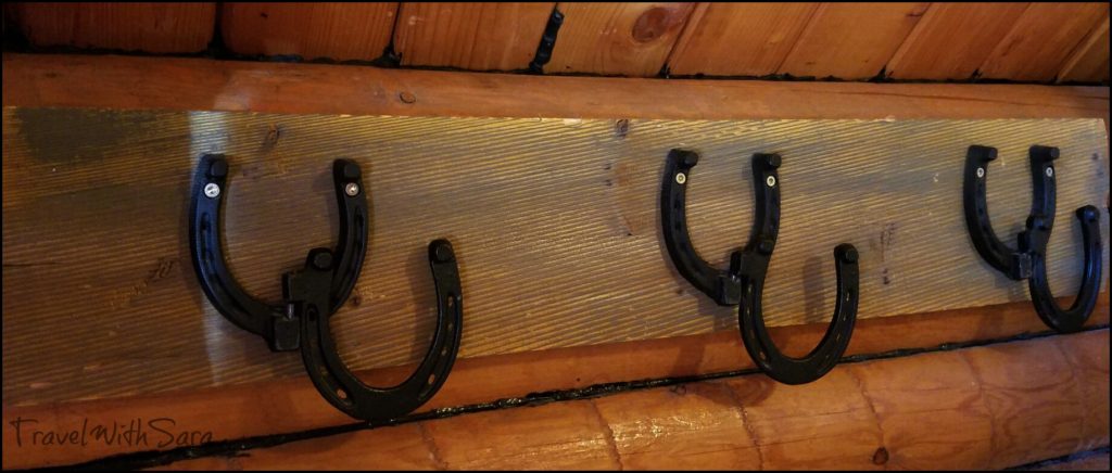 hooks in cabin