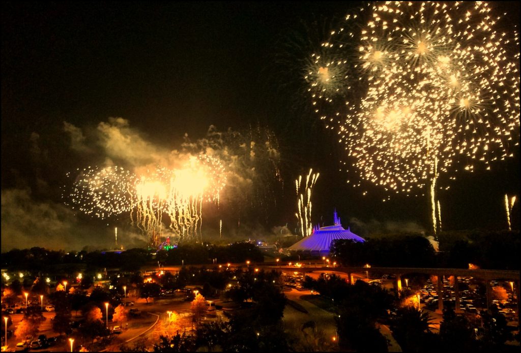 Fireworks Magic Kingdom