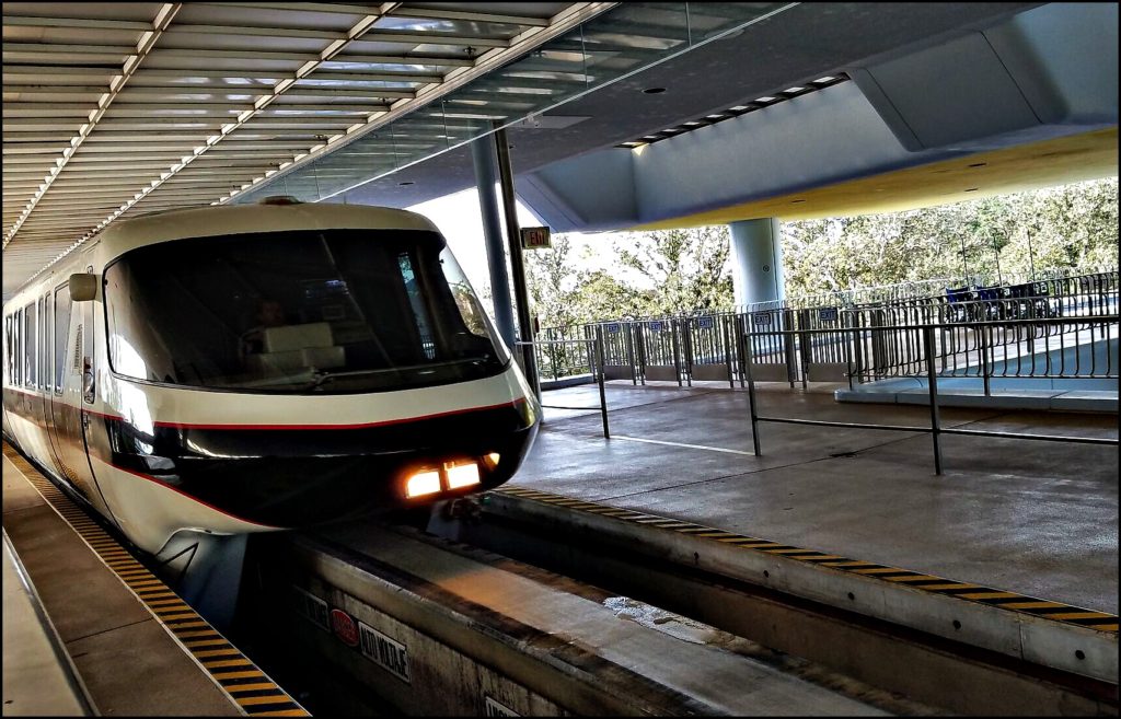 Monorail at TTC Walt Disney World Contemporary Resort