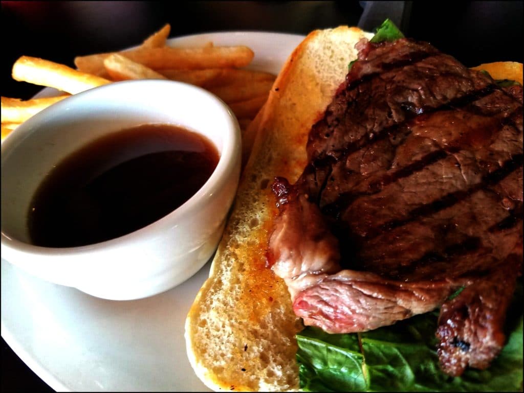 Ribeye at the pub