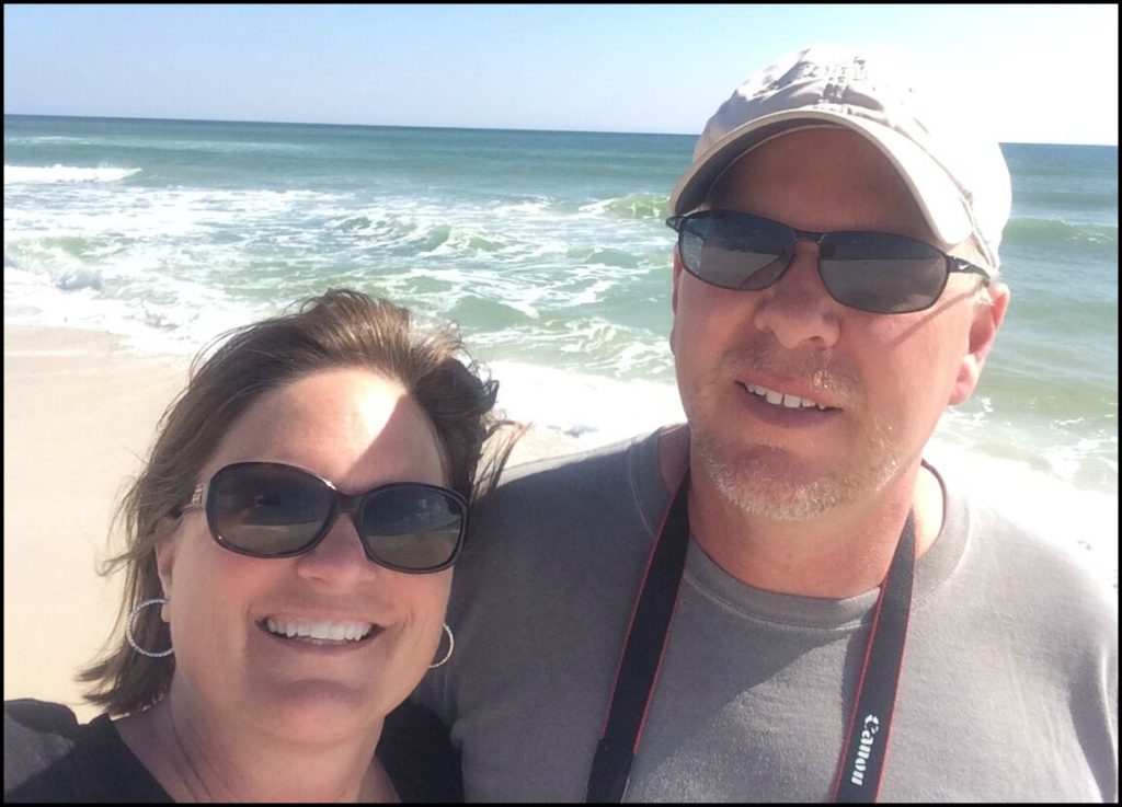 Sara and Todd on Beach