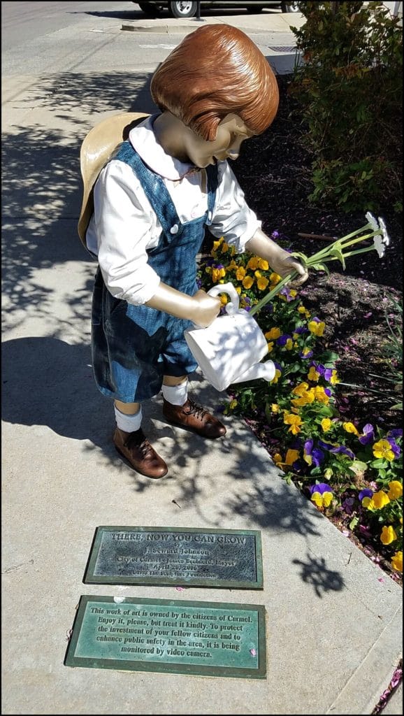 sculpture in Carmel