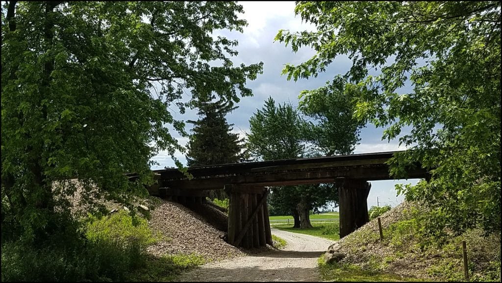 Bridge near Frank Lloyd Wright House