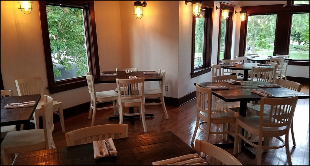 Dining area at Fieldhouse