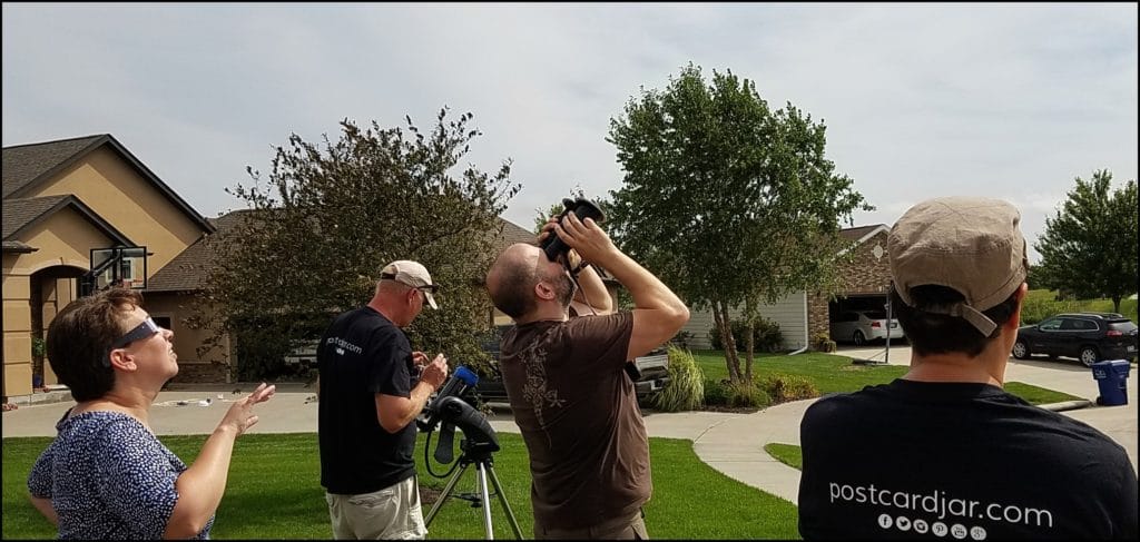 Eclipse Party Viewing