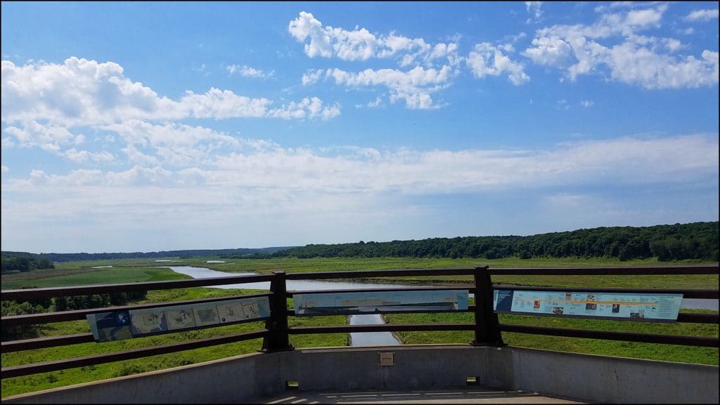 view on High Trestle Trail