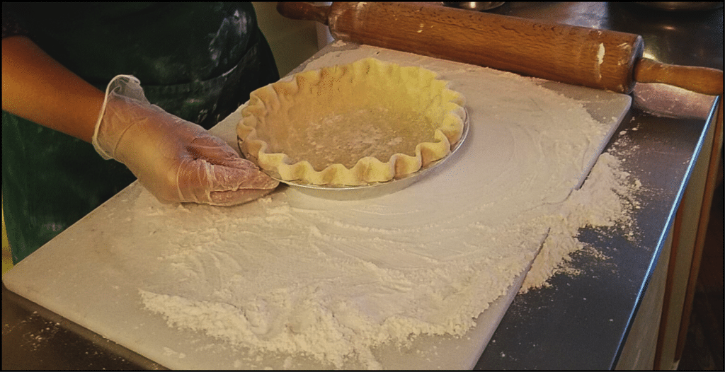 Pie Rolling at Bread Basket