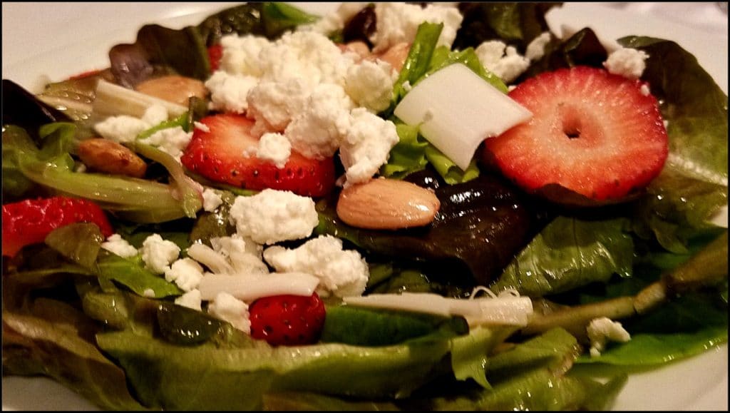 salad at French Lick Resort