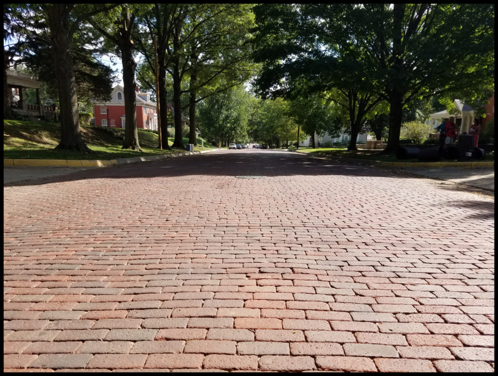 Brick Street Atchison Kansas