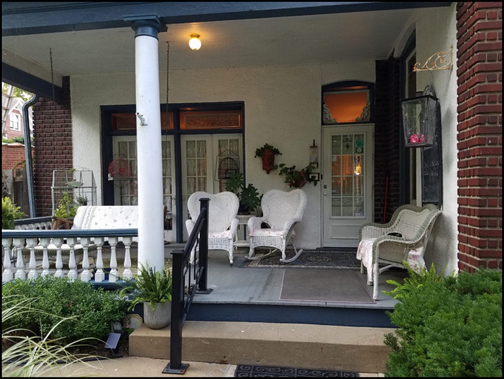 Porch at The Glick