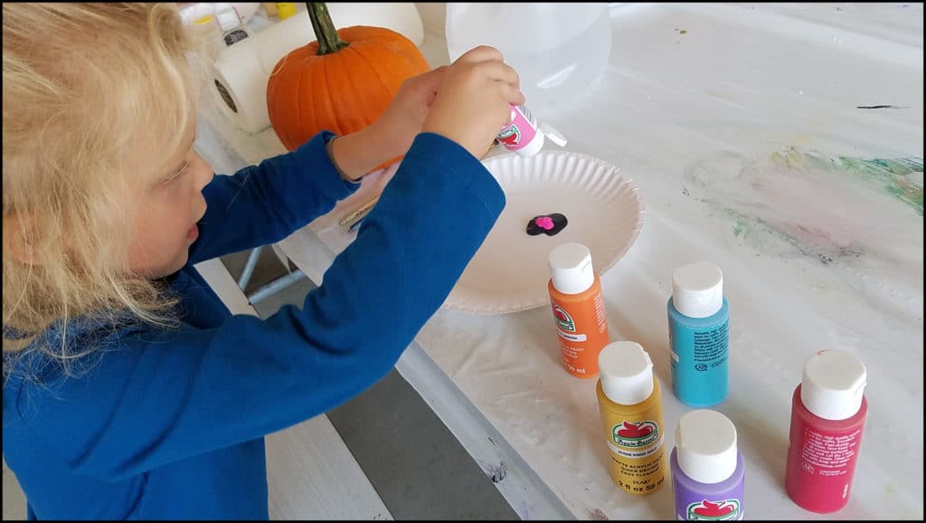 Painting at Enchanted Acres