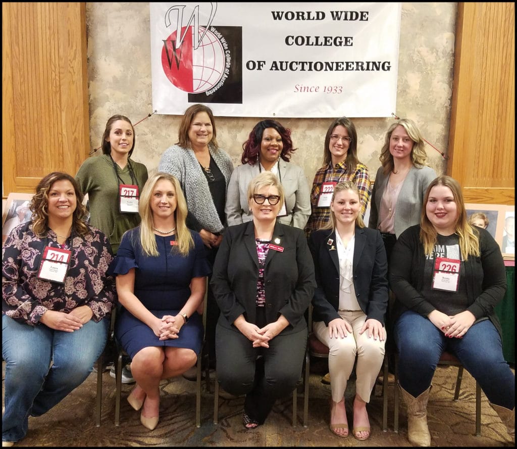 women at auction school