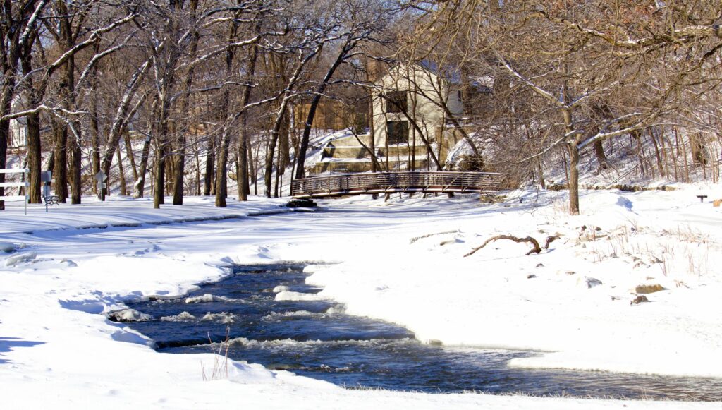 Mason City, Iowa East Park River