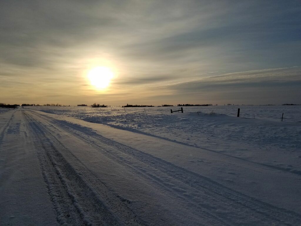Iowa Winter Sunrise