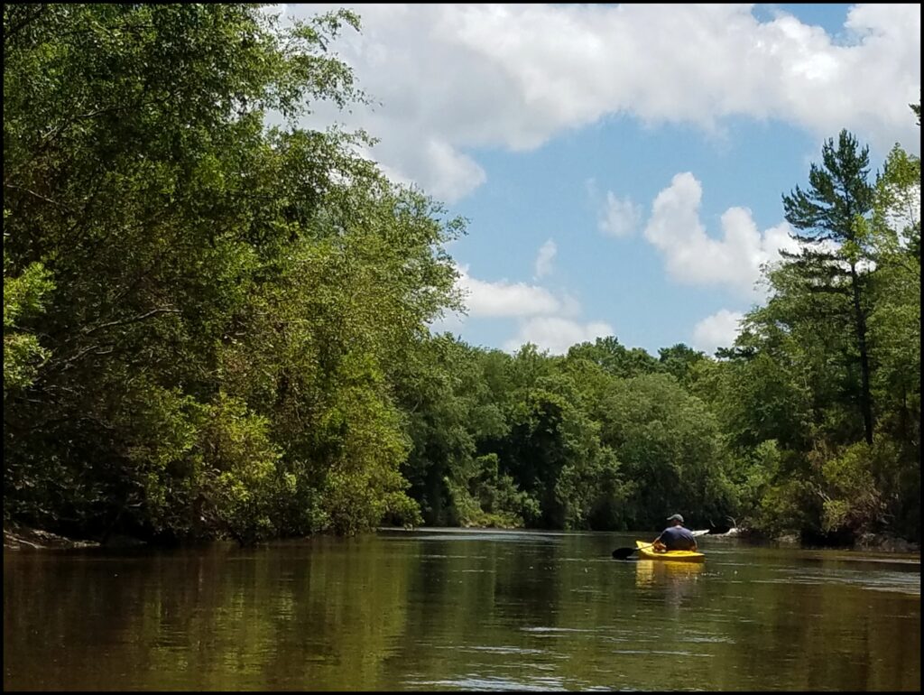 Kayaking River Mississippi