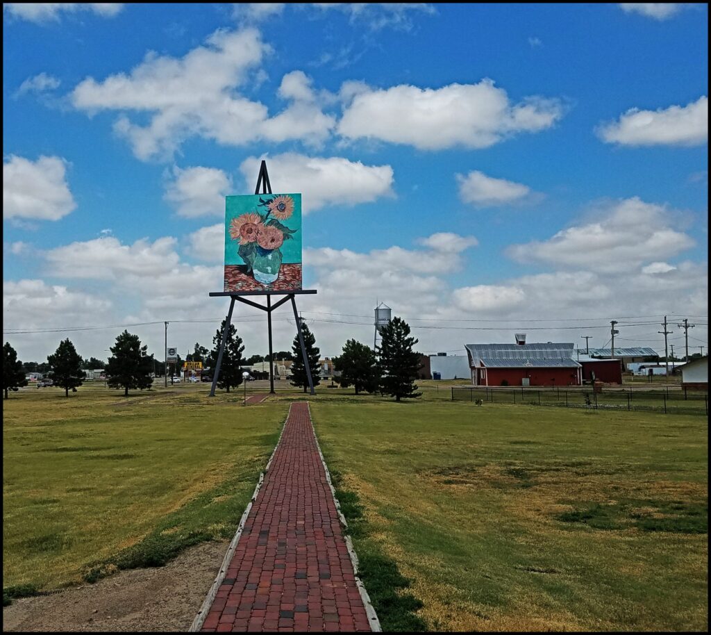 Van Gogh Painting Goodland Kansas I-70 By RV