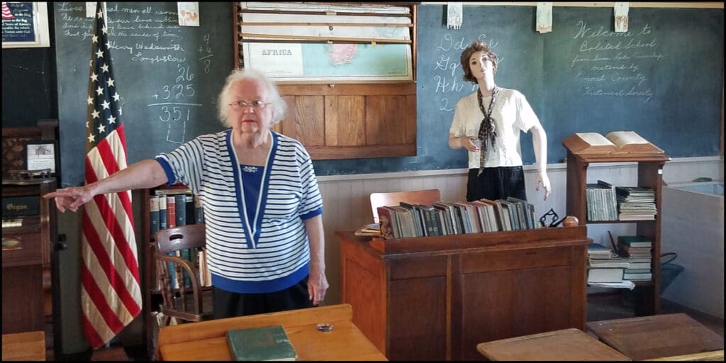 Schoolhouse Emmet County Museum Estherville Iowa