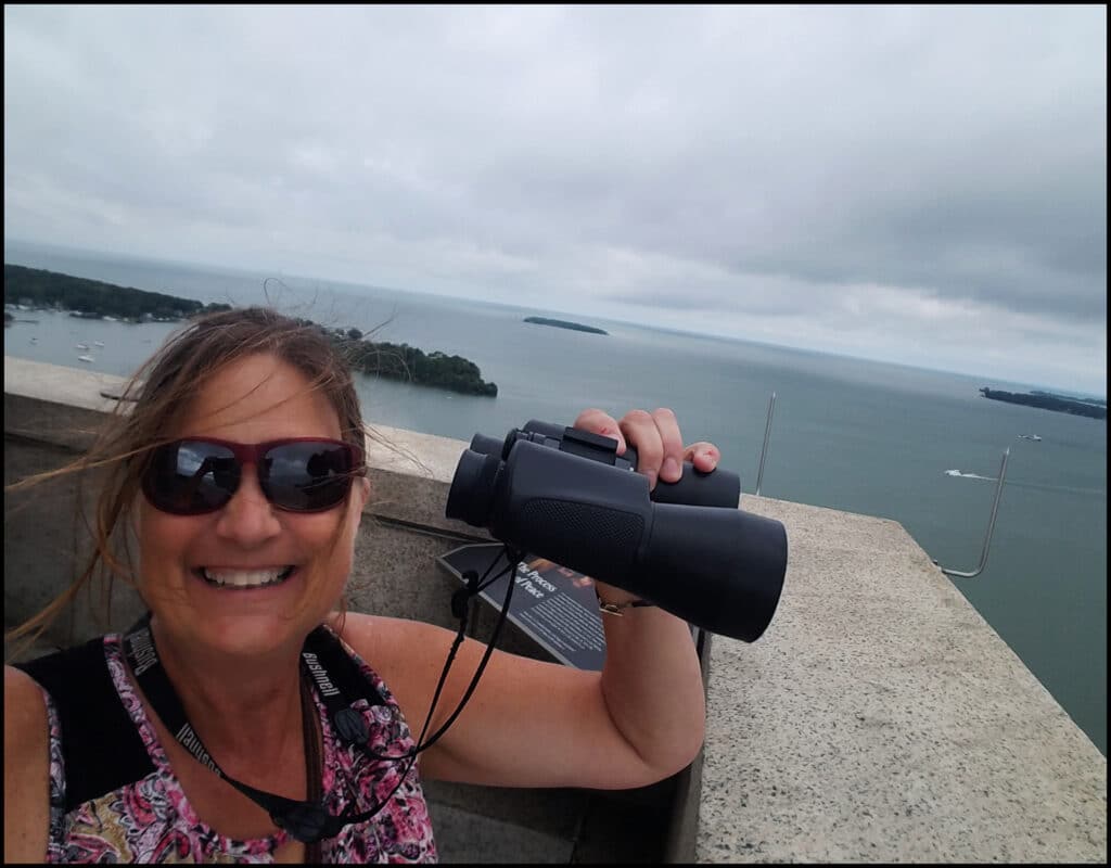 Binoculars Perry's Peace Memorial