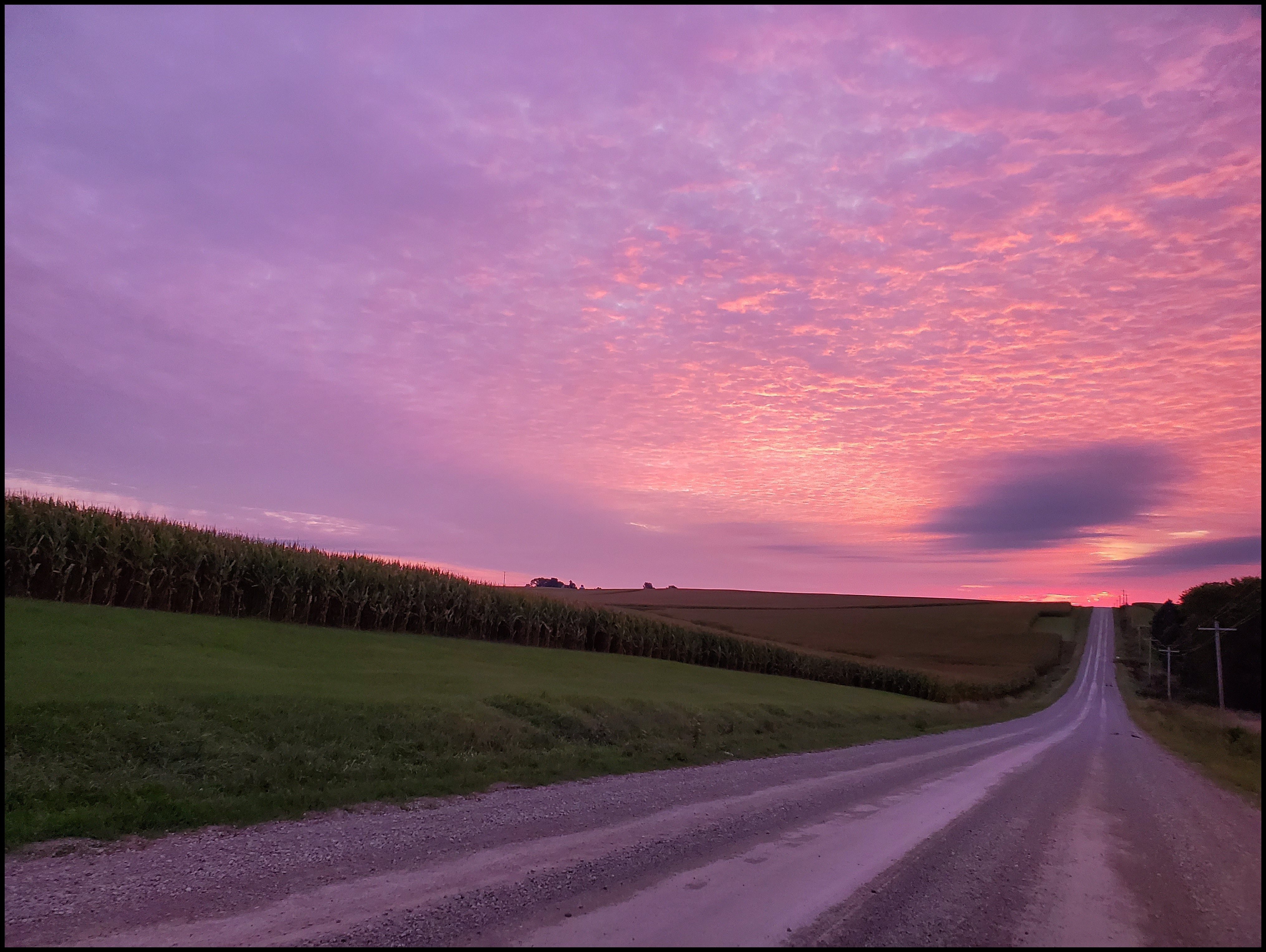 Sunrise Elk Horn, Iowa