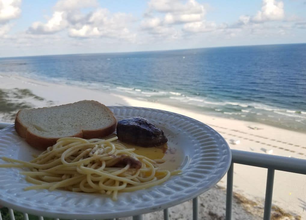 Steak on Beach