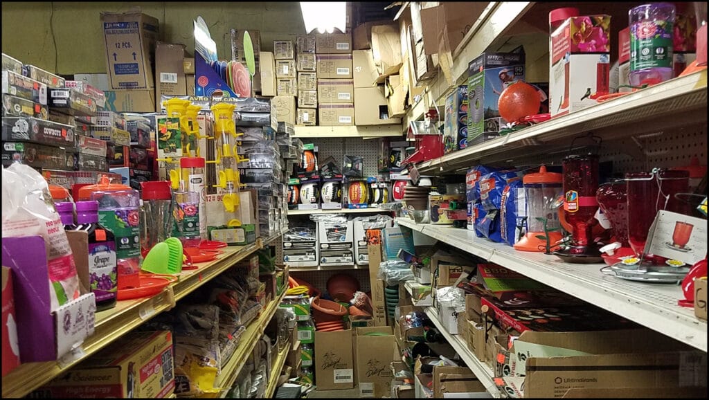 Aisles In Horsfall's Variety Store