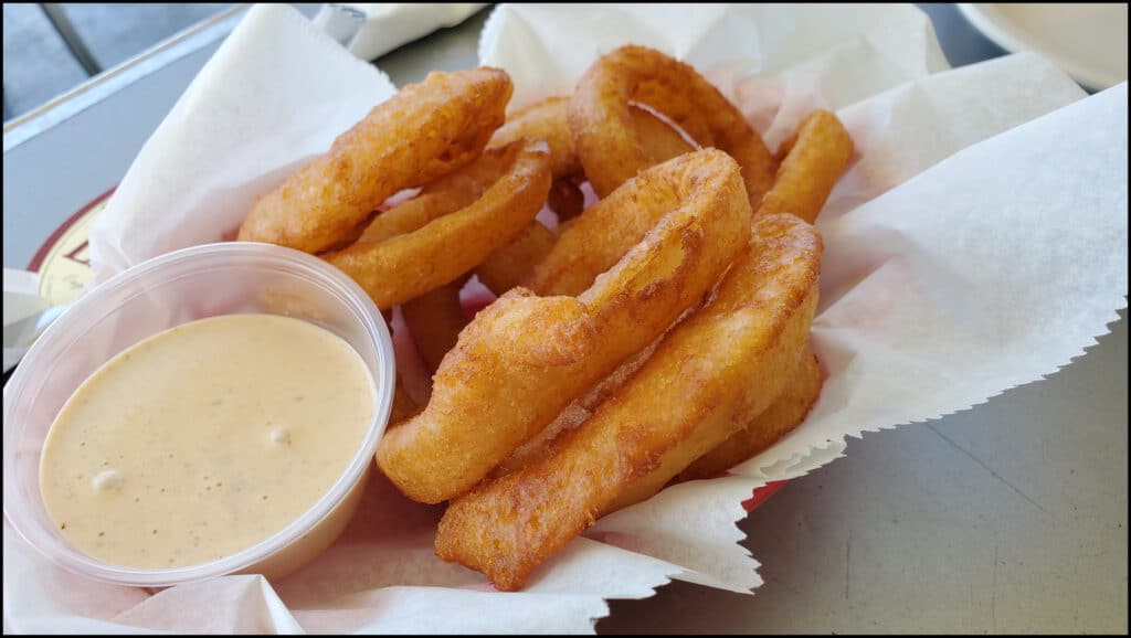 onion rings Pass a Grille