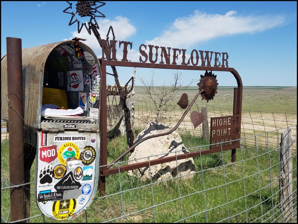 Mt Sunflower Highest Point In Kansas