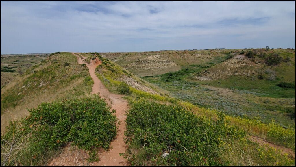 Hiking in North Dakota