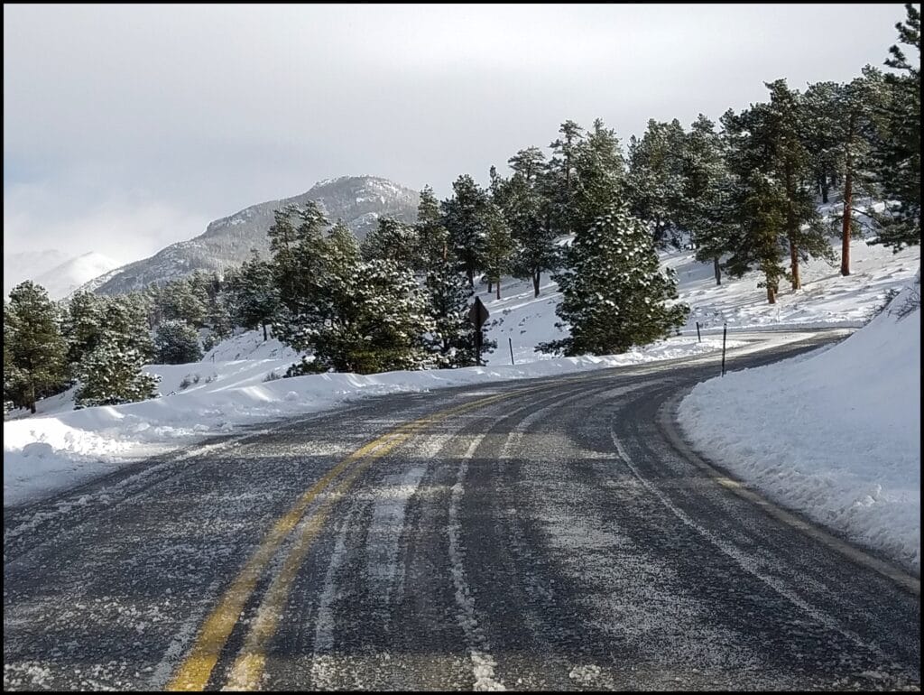 Rocky Mountain National Park traveling out west in an RV