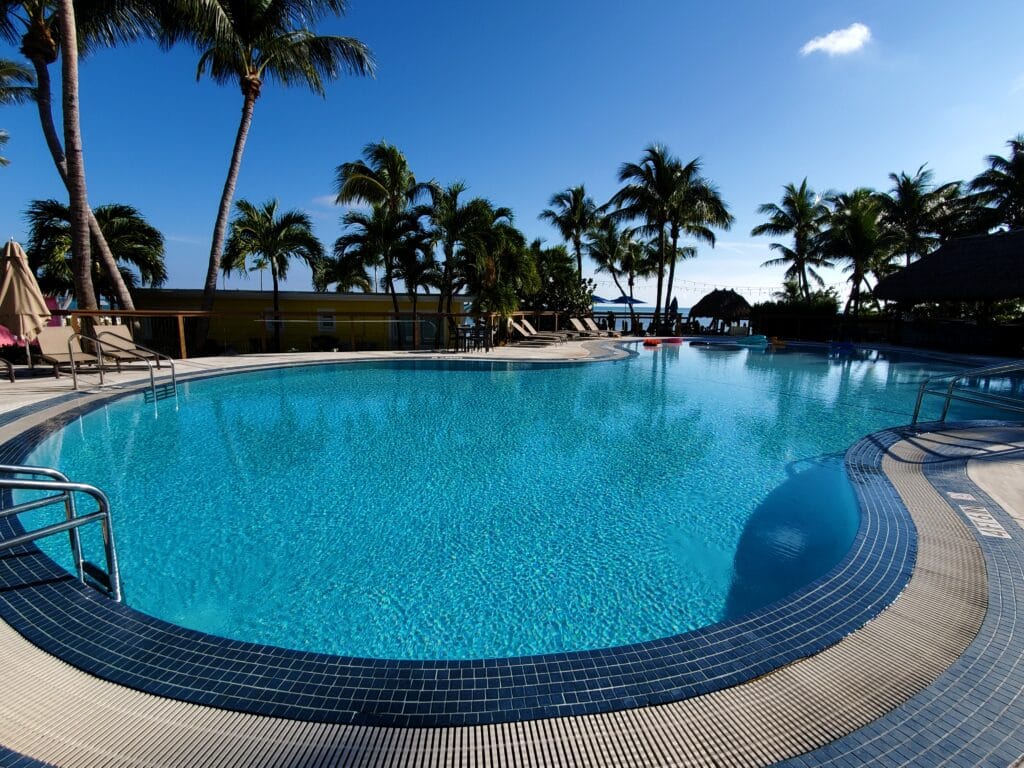 pool at La Siesta best place to stay in florida keys