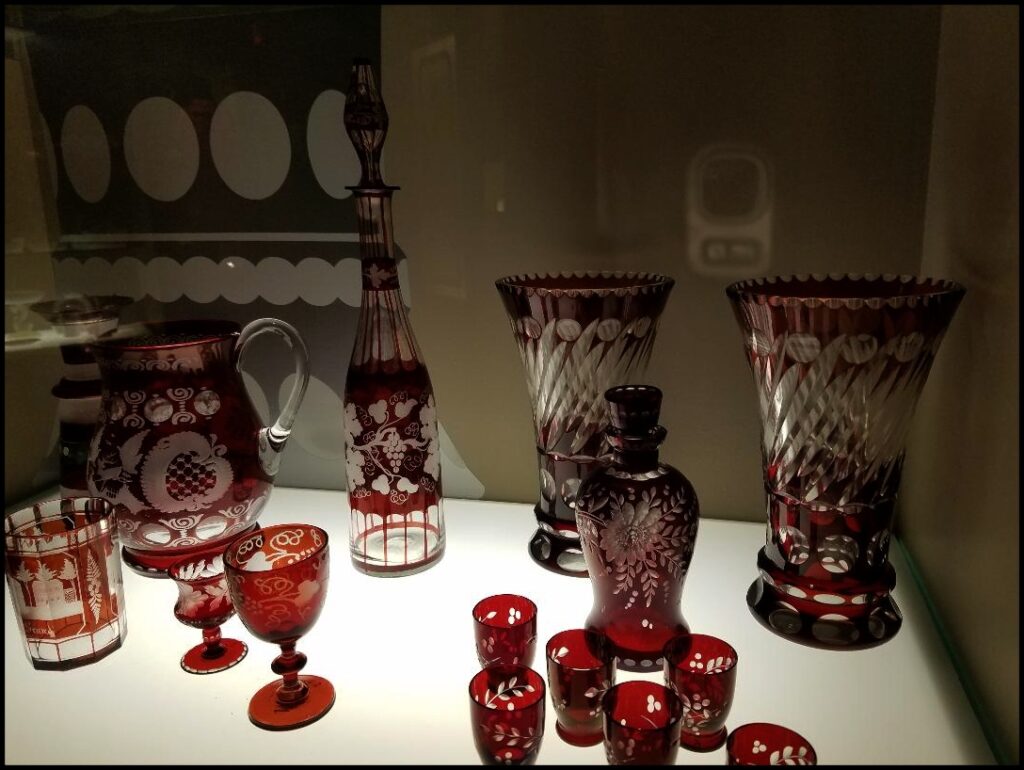 glass in museum