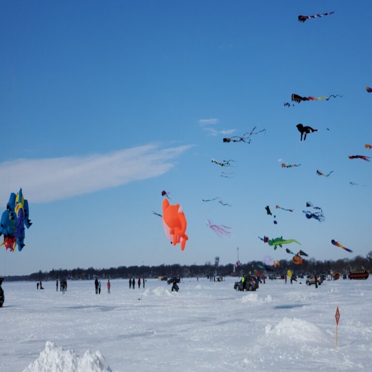 A Colorful Kite Festival In The Mid-West: Clear Lake, Iowa