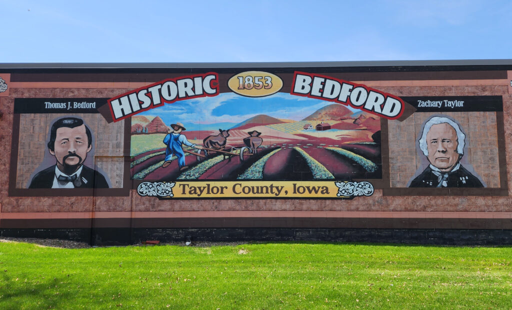 charming iowa town bedford